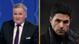 Richard Keys tries to blame Mikel Arteta for fan attack on Aaron Ramsdale