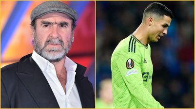 Eric Cantona was not impressed with Cristiano Ronaldo’s attitude at Man United