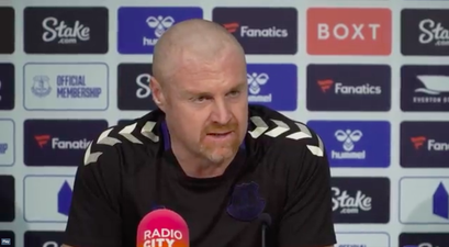 Sean Dyche made all of his players write down their problems at Everton