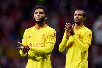 Jamie Carragher tweets savage analysis of Joe Gomez and Joel Matip