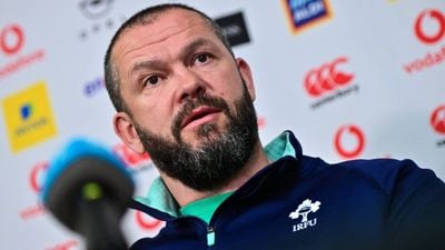 Andy Farrell did not even entertain one question about Italy in his press conference