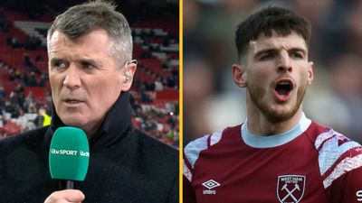 Roy Keane hits out at Declan Rice ‘PR’ and criticises player’s performance for West Ham