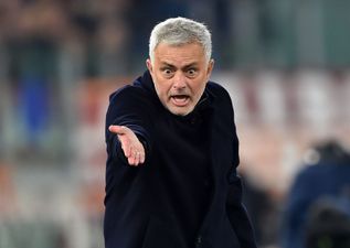 Lazio file complaint about Jose Mourinho’s behaviour during under-14s derby