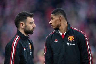 Marcus Rashford talks about Bruno Fernandes’ attitude against Liverpool