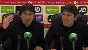 Furious Antonio Conte Press Conference