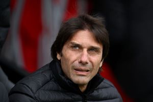 Antonio Conte during Spurs' disappointing draw to Southampton