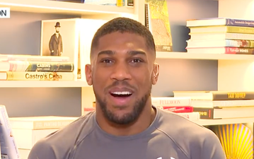 Susanna Reid left speechless by Anthony Joshua’s ‘bizarre behaviour’ during live interview