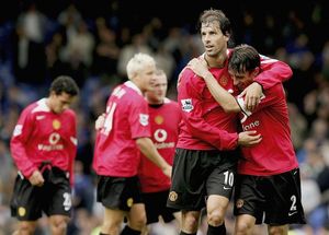 Ruud Van Nistelrooy Gary Neville