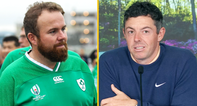 Shane Lowry interrupts Kiwi journalist after himself and McIlroy asked about Ireland’s chances at Rugby World Cup