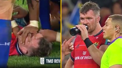 “Unacceptable” – Peter O’Mahony on receiving end of some nasty treatment during Munster win