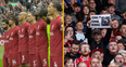 God Save The King drowned out by boos and chants as Liverpool supporters take a stand