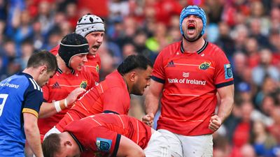 Jack Crowley kicks last-gasp drop goal to seal stunning Munster victory