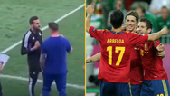 Fernando Torres sent off for threatening ex-Liverpool teammate Alvaro Arbeloa in heated touchline spat