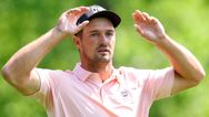 Bryson DeChambeau shot hits fellow pro at PGA, then roars into lead