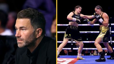 Eddie Hearn reveals rematch plans after Katie Taylor defeat to Chantelle Cameron