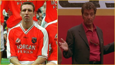 Enda McNulty on how Al Pacino speech was theme for Armagh’s All-Ireland win