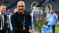 Julia Roberts congratulates Pep Guardiola on Champions League win