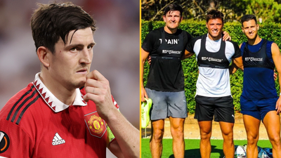 Harry Maguire trains with Chelsea legend three times a day to fight for Man United future