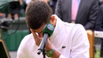 Novak Djokovic breaks down in tears after losing Wimbledon classic to Carlos Alcaraz