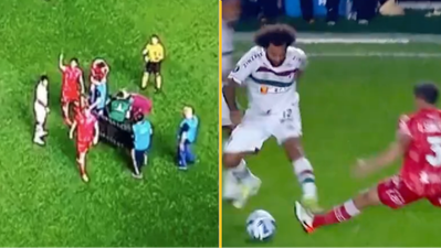 Marcelo leaves the pitch in tears after ‘one of the worst injuries ever’