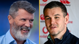 Roy Keane cracks jokes with Johnny Sexton and Andy Farrell at Ireland training camp