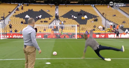 Peter Crouch has “become a meme forever” after crossbar challenge disaster