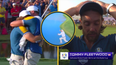 European fan celebrates Ryder Cup win in style after bizarre Tommy Fleetwood moment