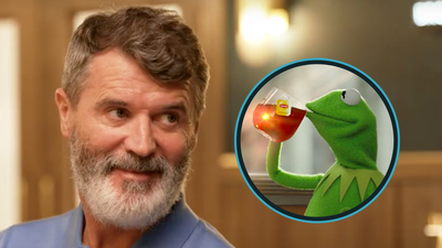 Roy Keane has perfect ‘Kermit sipping tea’ moment when discussing Liverpool