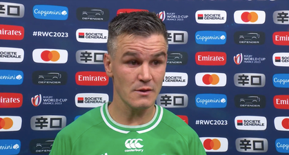 Johnny Sexton in floods of tears as he gives one last interview as an Ireland player