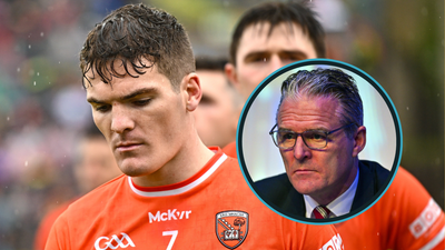 Jarlath Burns give honest take on son’s decision to leave Armagh team