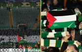 Celtic face UEFA disciplinary action after Palestinian flags flown at Champions League match