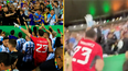 Emi Martinez launches himself at policeman during mass brawl at Brazil vs Argentina