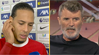 Virgil van Dijk responds to Roy Keane’s ‘arrogant’ call out