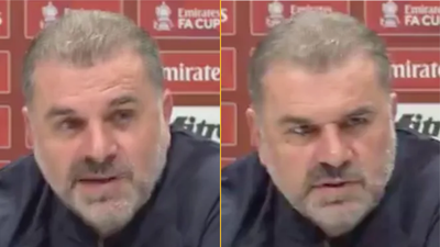 Ange Postecoglou shuts down Spurs trophy question with clever response