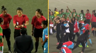 Controversial coin toss decides winner of women’s Under-19 final