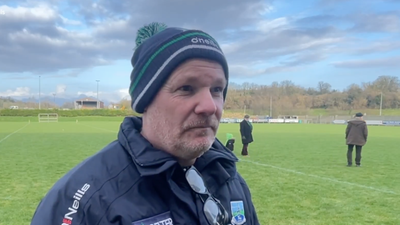 “There was a small clot in the back of my head” – GAA manager returns to sideline just three weeks after stroke