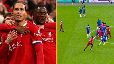 Liverpool fans furious after Virgil van Dijk’s goal ruled out by VAR