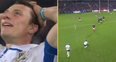 Italy denied famous Six Nations win as ball falls off the tee in dying seconds