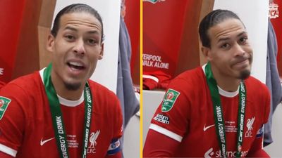 Virgil van Dijk speaks with spot-on Dublin accent after League Cup heroics