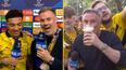 Jamie Carragher interviews Jadon Sancho after drinking ‘8 pints in Yellow Wall’