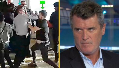 Roy Keane accused of ‘elbowing’ Arsenal fan who ‘headbutted’ him