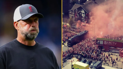 Stunning scenes outside Anfield for Jurgen Klopp’s Liverpool farewell