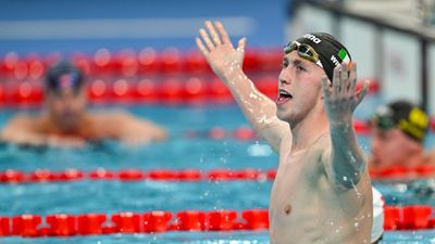 Daniel Wiffen wins gold medal for Ireland in 800m freestyle at Paris Olympics