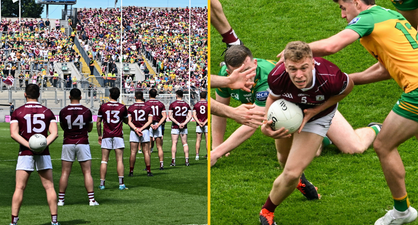 Dylan McHugh explains why Galway lined up in a V for John O’Mahony tribute