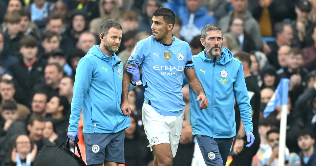 Rodri set to miss the rest of the season with an ACL injury