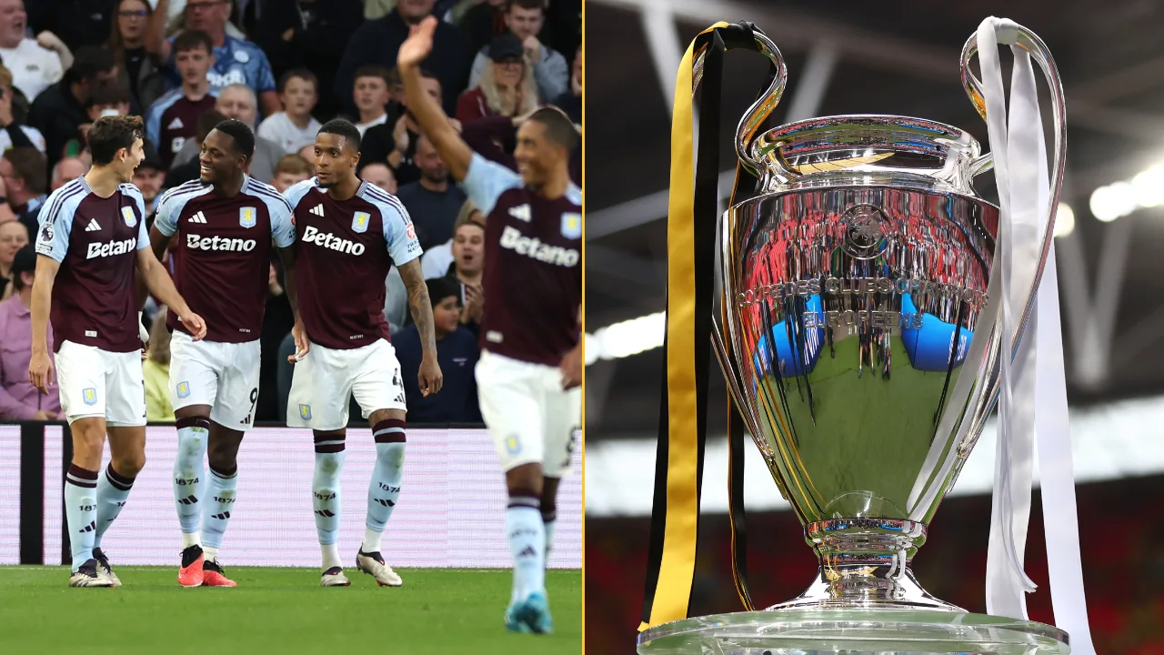 Aston Villa kit will have one major change for Champions League debut