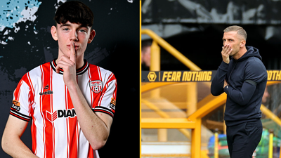 Derry City prospect Luke O’Donnell signs for Wolves for six-figure sum