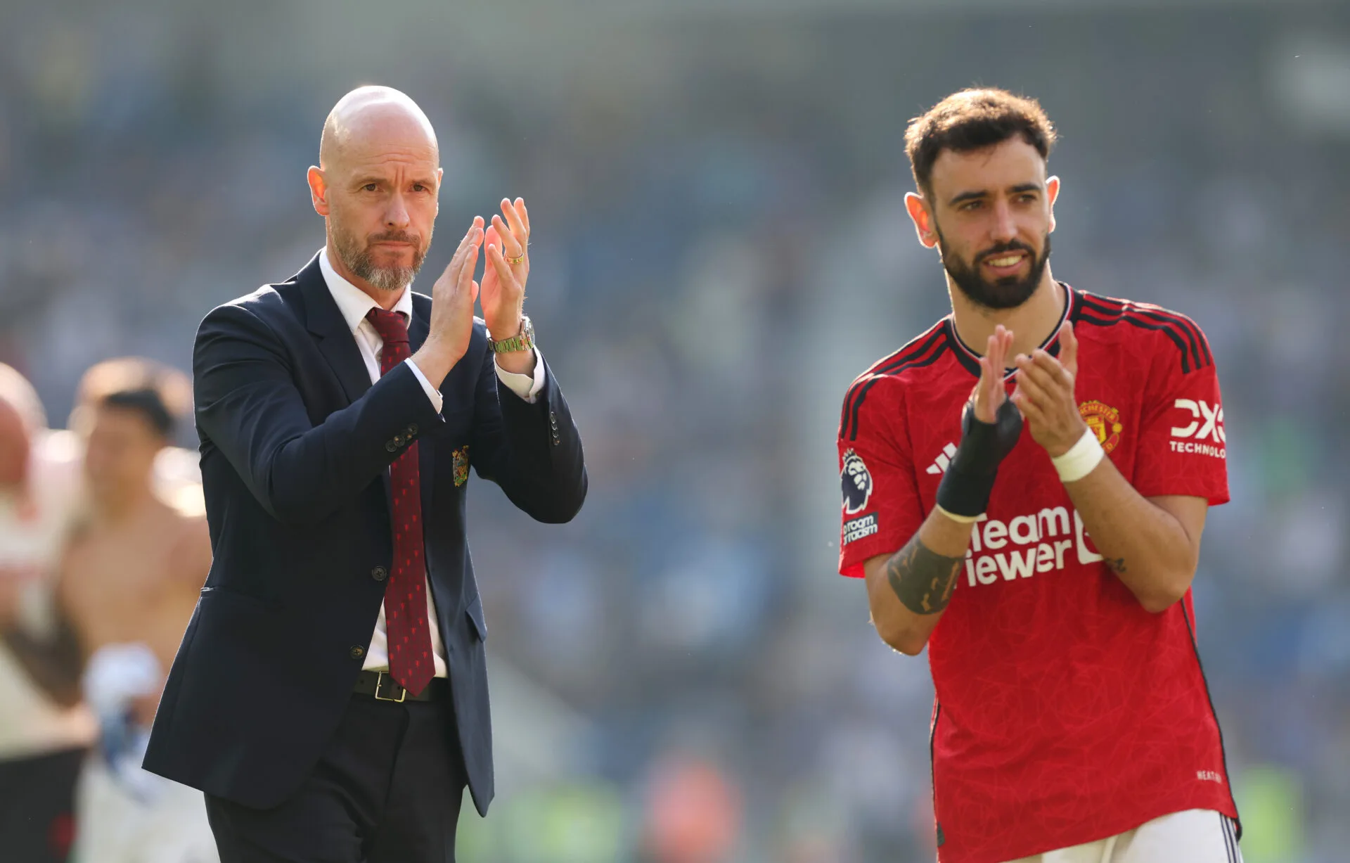 Bruno Fernandes speaks out about Man United sacking Ten Hag