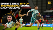 SportsJOE’s Try of the Weekend: New man Abrahams sets up super Shane Daly score