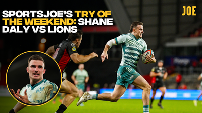 SportsJOE’s Try of the Weekend: New man Abrahams sets up super Shane Daly score